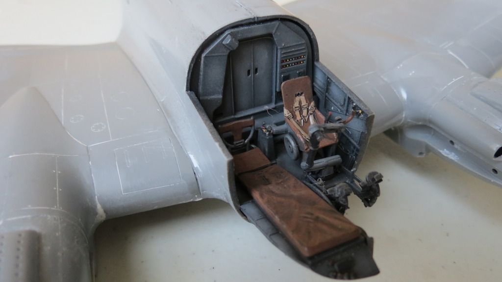 He 111H-4 interior set Monogram Revell Aires 4521